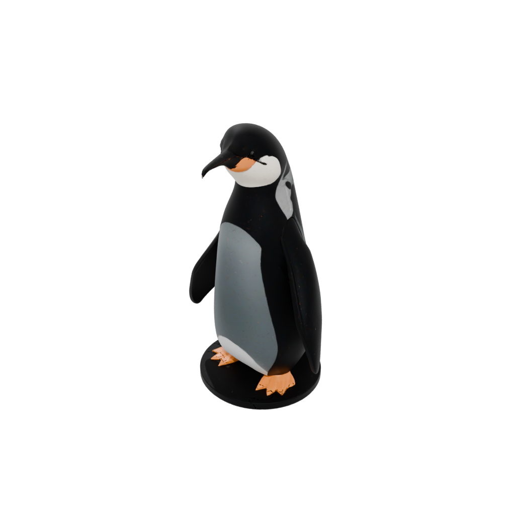 Obsidian Kawaii Flexi Emperor Penguin