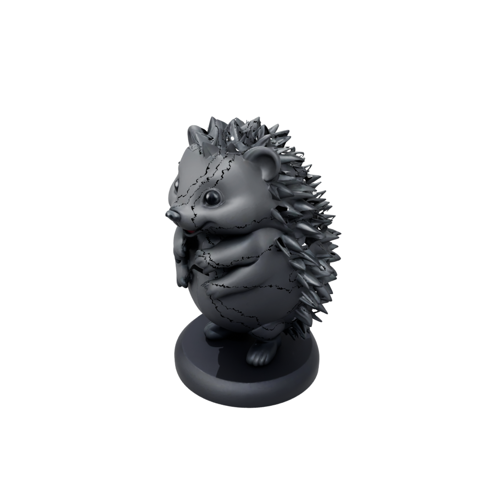 Obsidian Kawaii Flexi Hedgehog