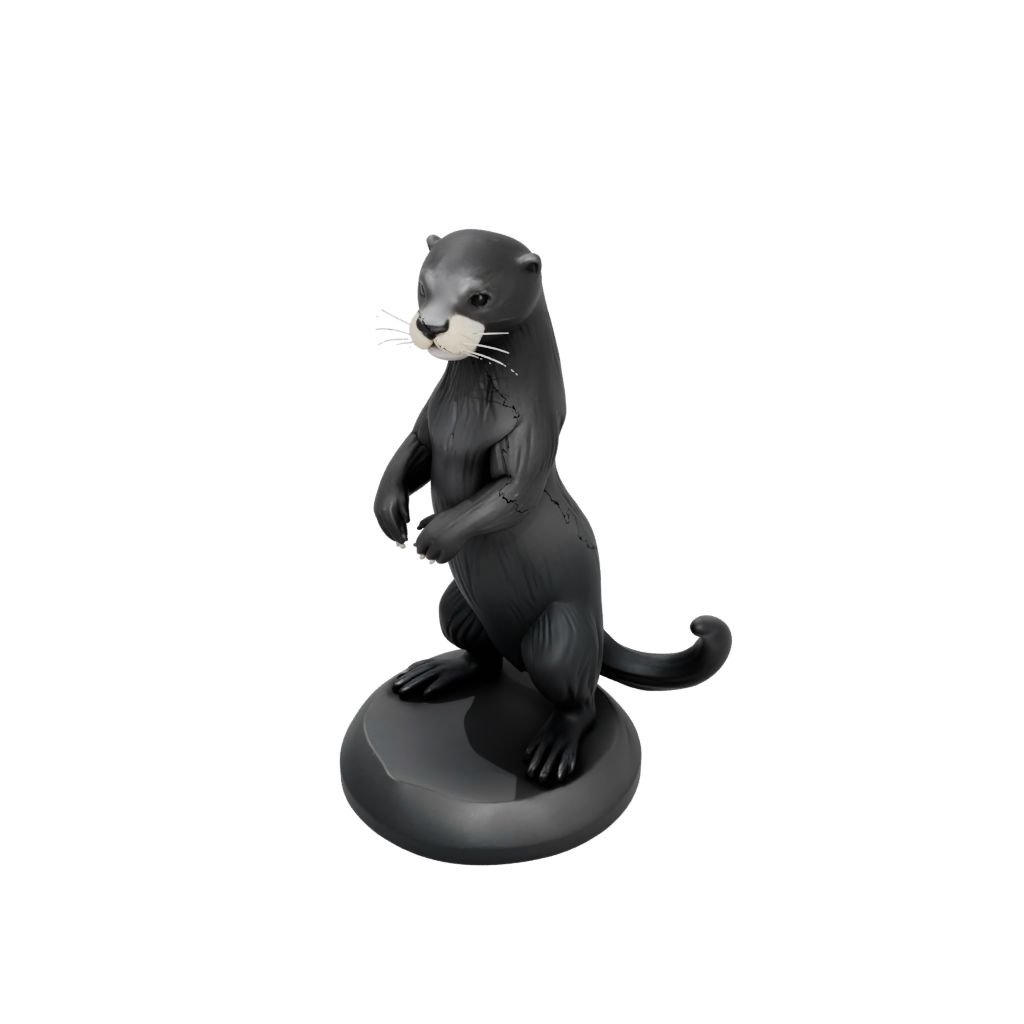 Obsidian Kawaii Flexi River Otter