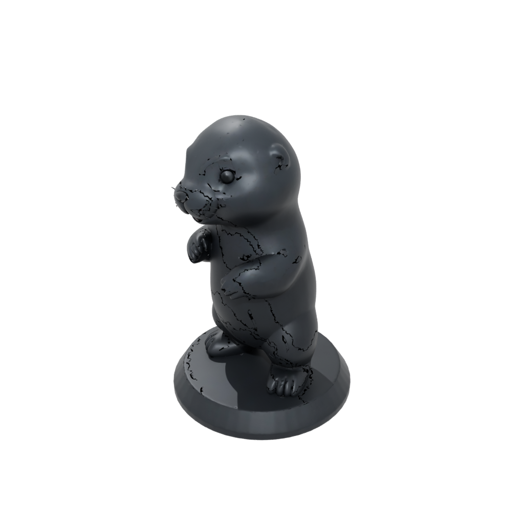 Obsidian Kawaii Flexi Sea Otter