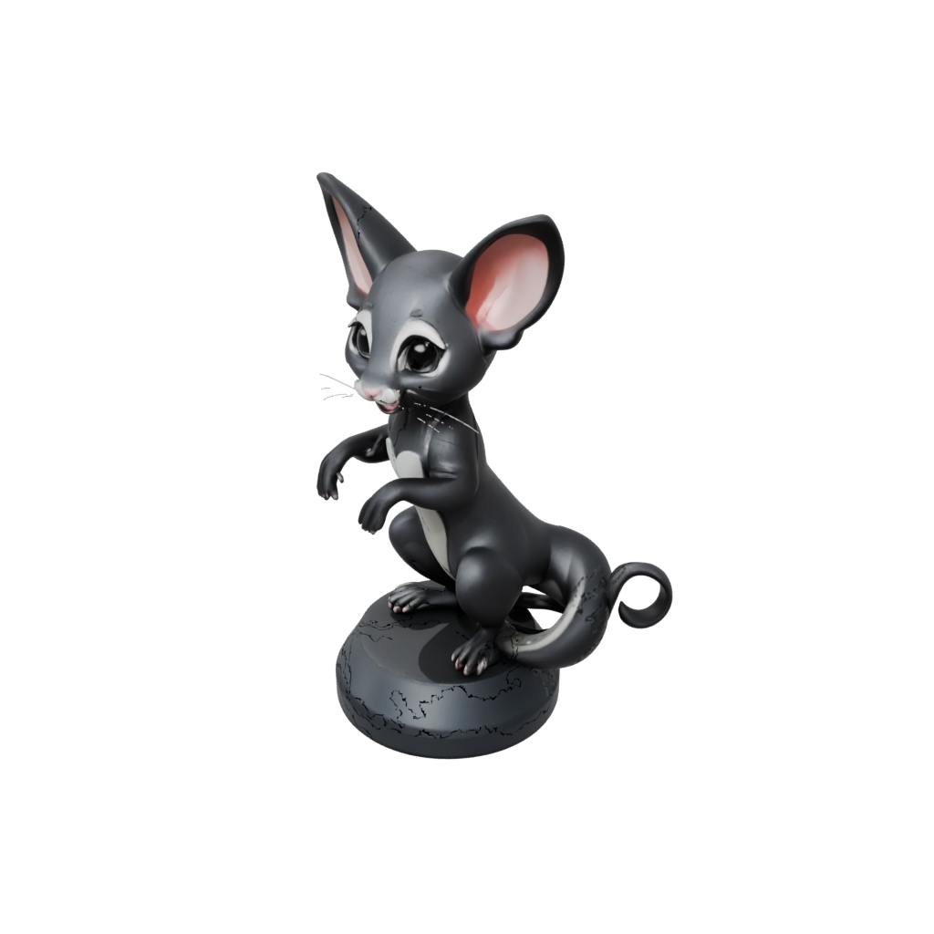 Obsidian Kawaii Flexi Sugar Glider