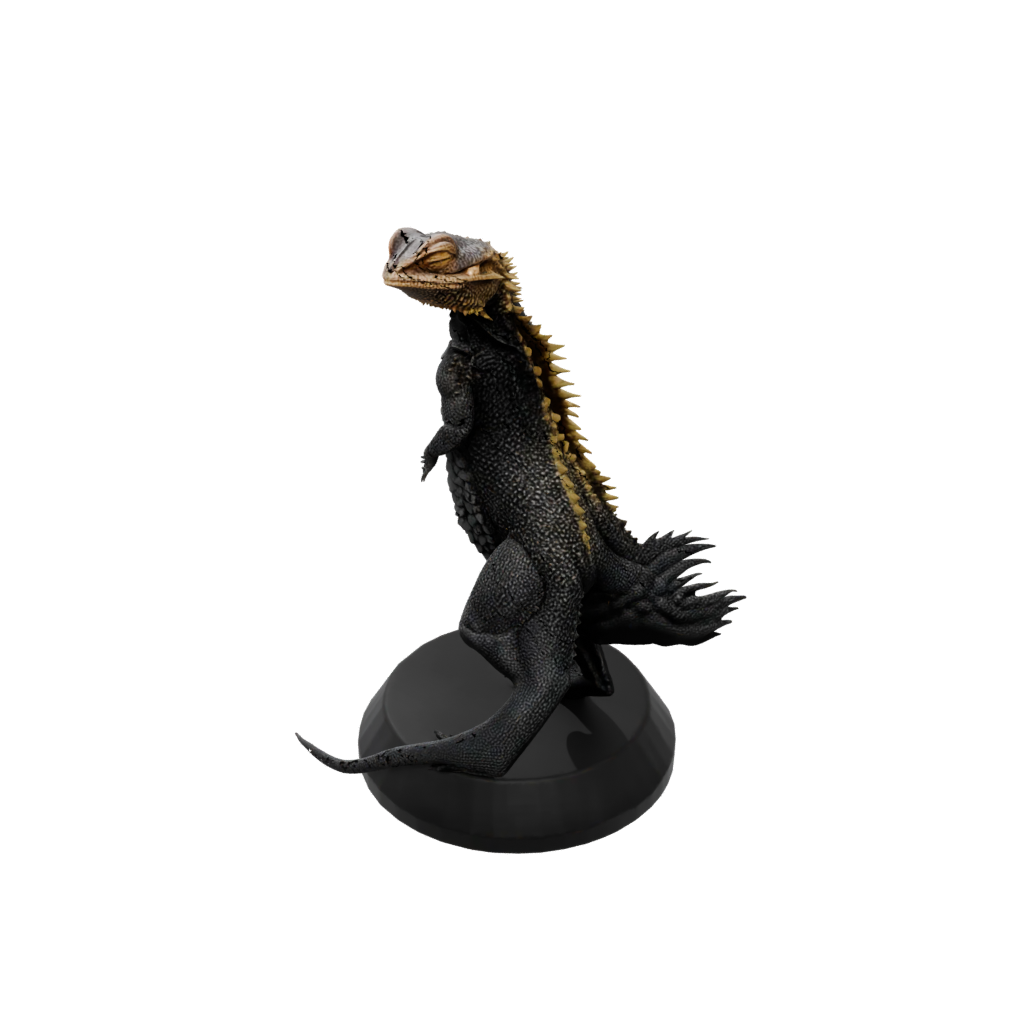 Obsidian Realistic Flexi Bearded Dragon