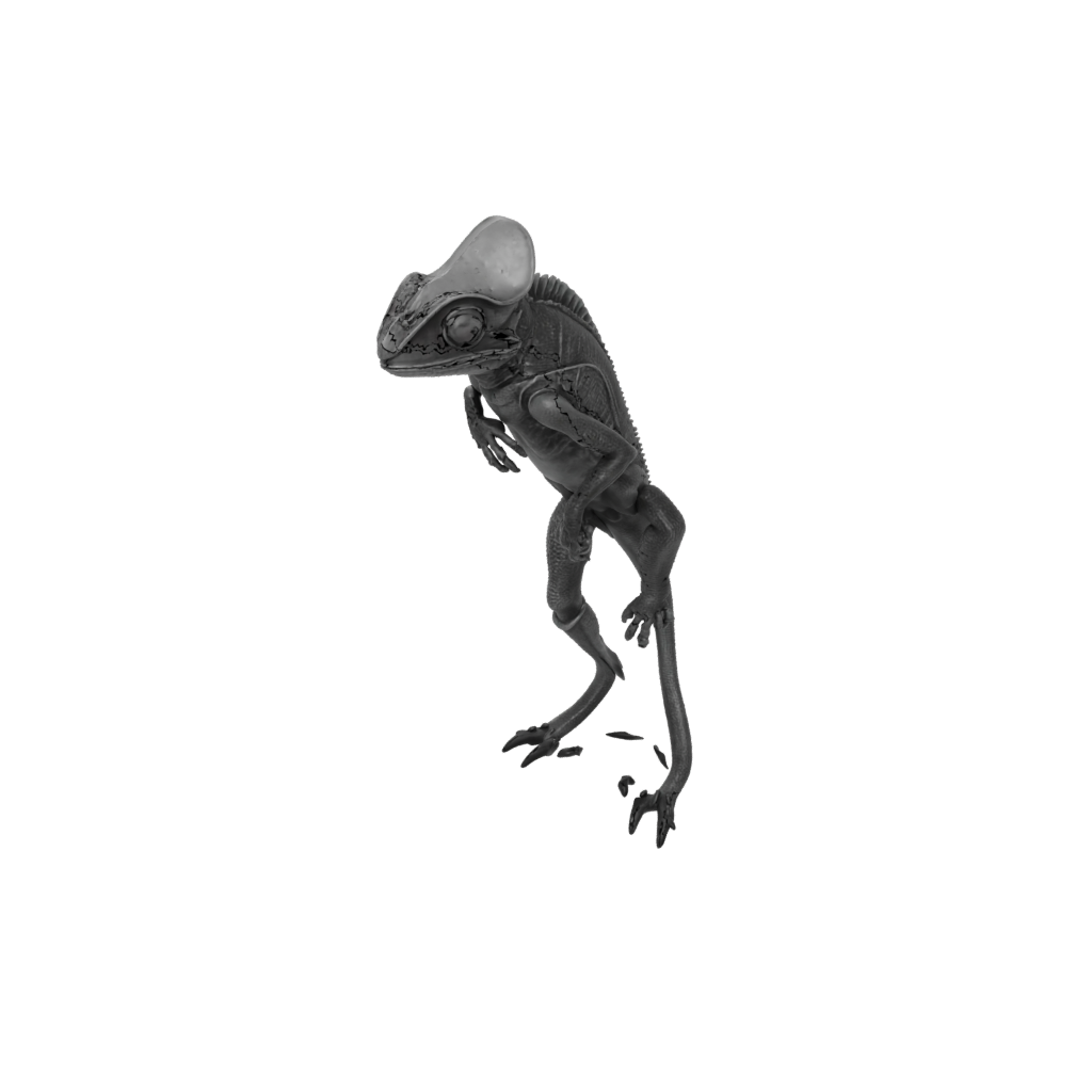 Obsidian Realistic Flexi Chameleon