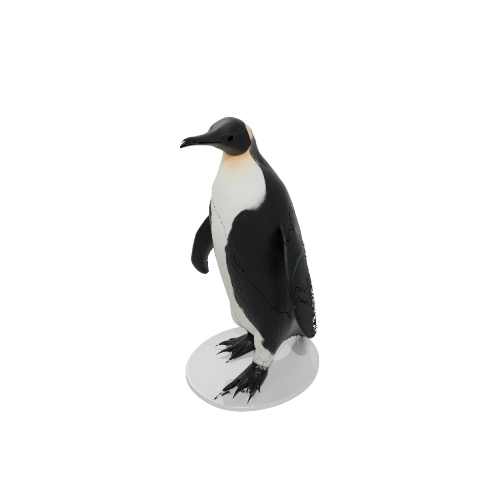 Obsidian Realistic Flexi Emperor Penguin