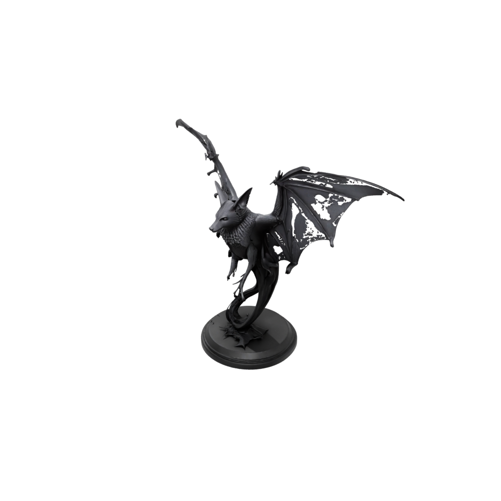 Obsidian Realistic Flexi Fruit Bat