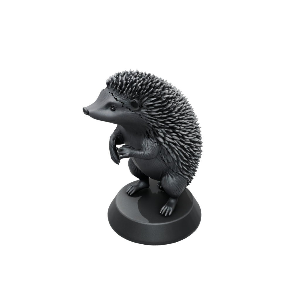 Obsidian Realistic Flexi Hedgehog