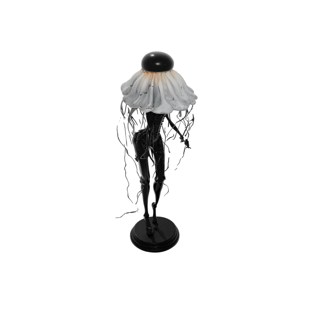 Obsidian Realistic Flexi Jellyfish