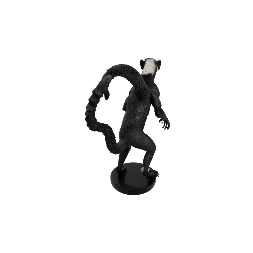 Obsidian Realistic Flexi Lemur