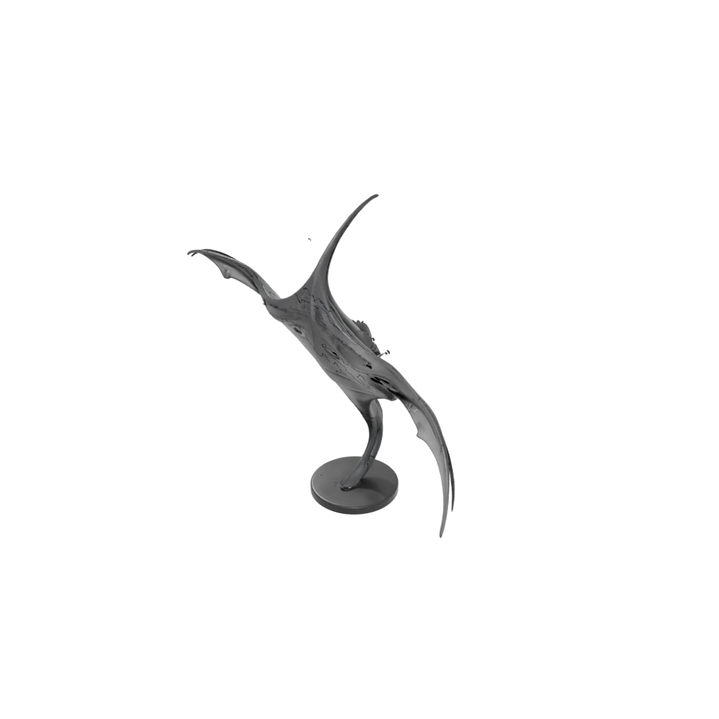 Obsidian Realistic Flexi Manta Ray