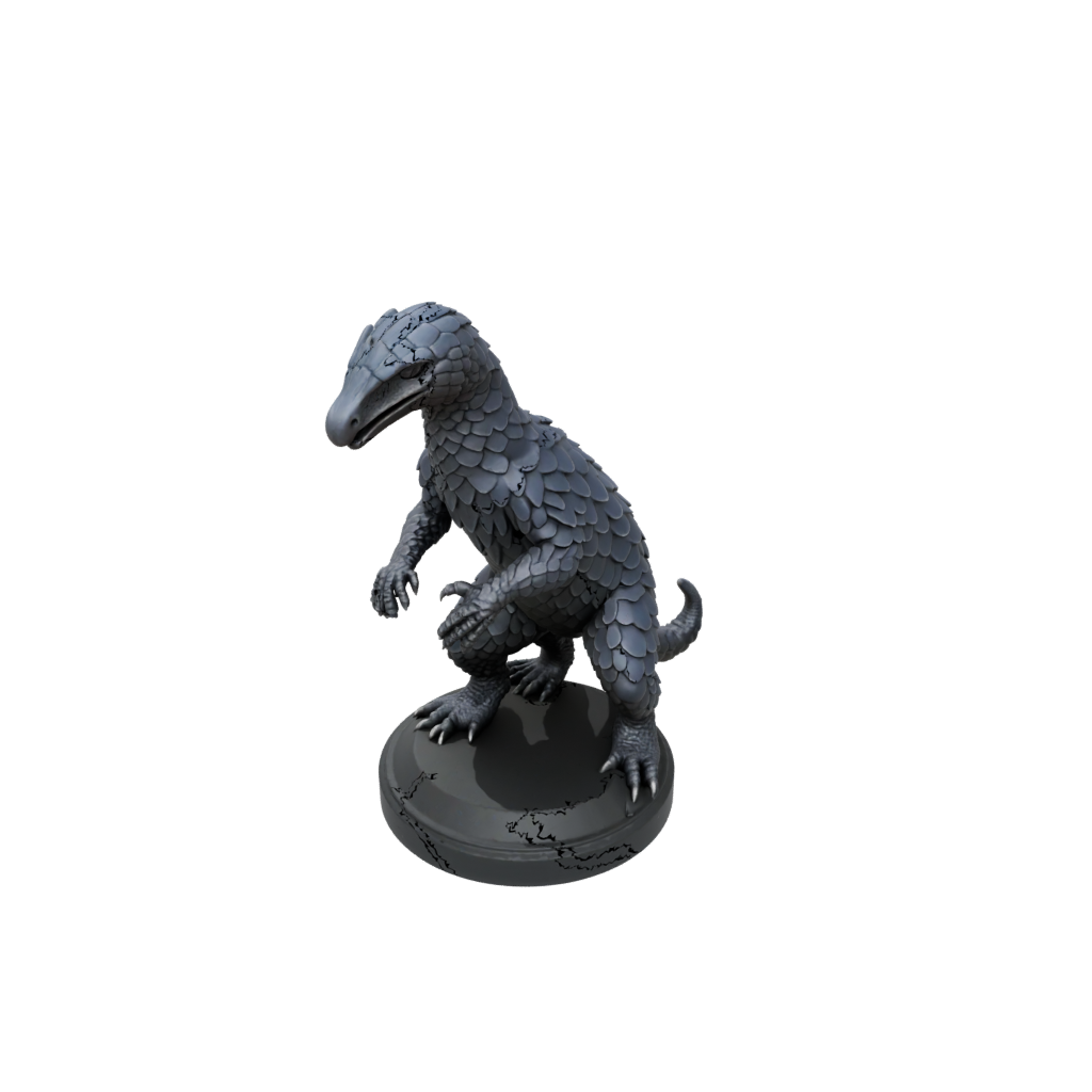 Obsidian Realistic Flexi Pangolin