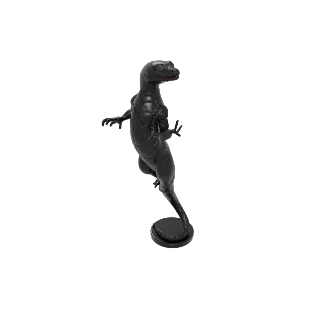 Obsidian Realistic Flexi Salamander