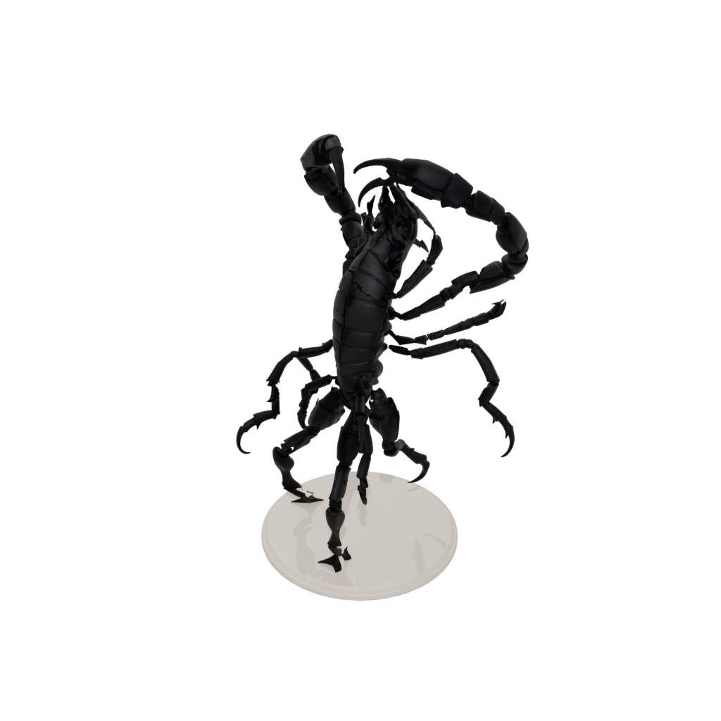 Obsidian Realistic Flexi Scorpion