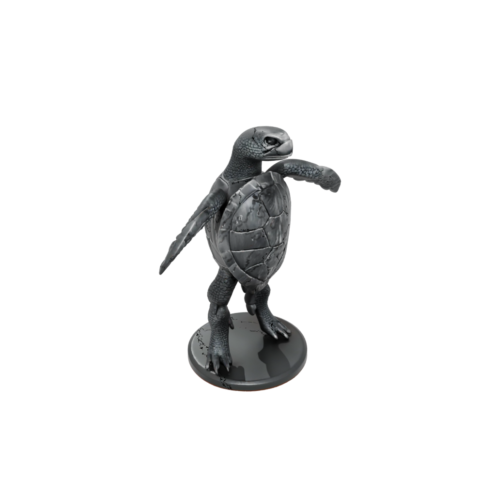 Obsidian Realistic Flexi Sea Turtle