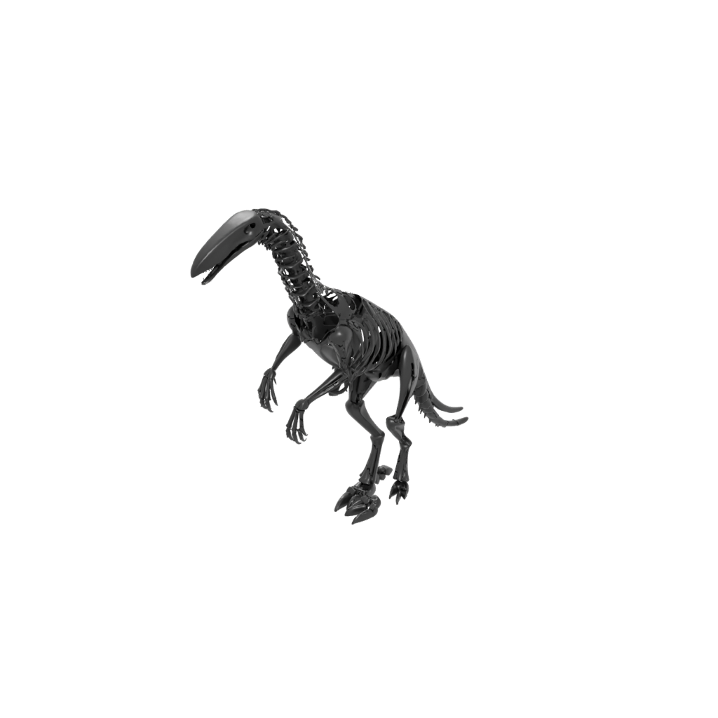 Obsidian Skeleton Flexi Anteater