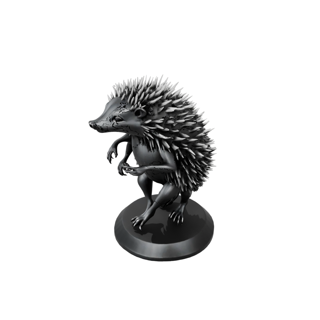 Obsidian Skeleton Flexi Hedgehog