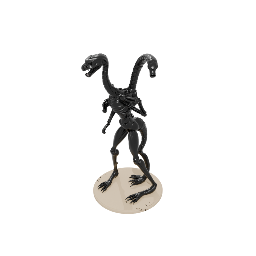 Obsidian Skeleton Flexi King Cobra