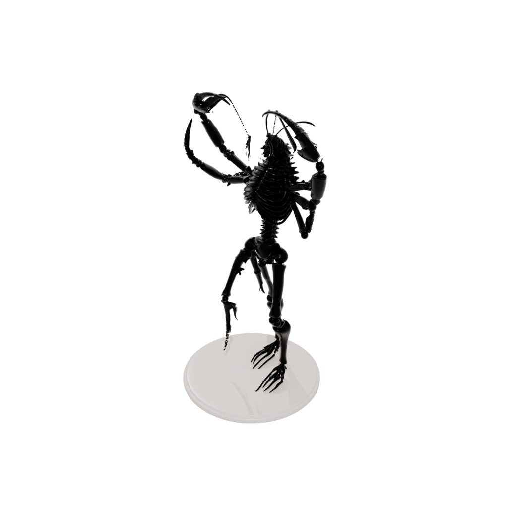 Obsidian Skeleton Flexi Lobster