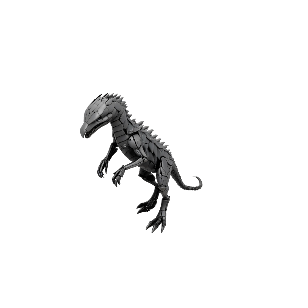 Obsidian Skeleton Flexi Pangolin
