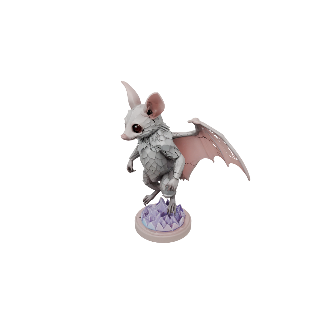 Pastel Armored Flexi Fruit Bat