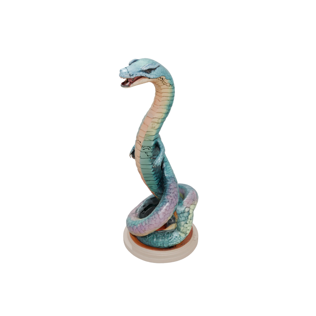 Pastel Armored Flexi King Cobra
