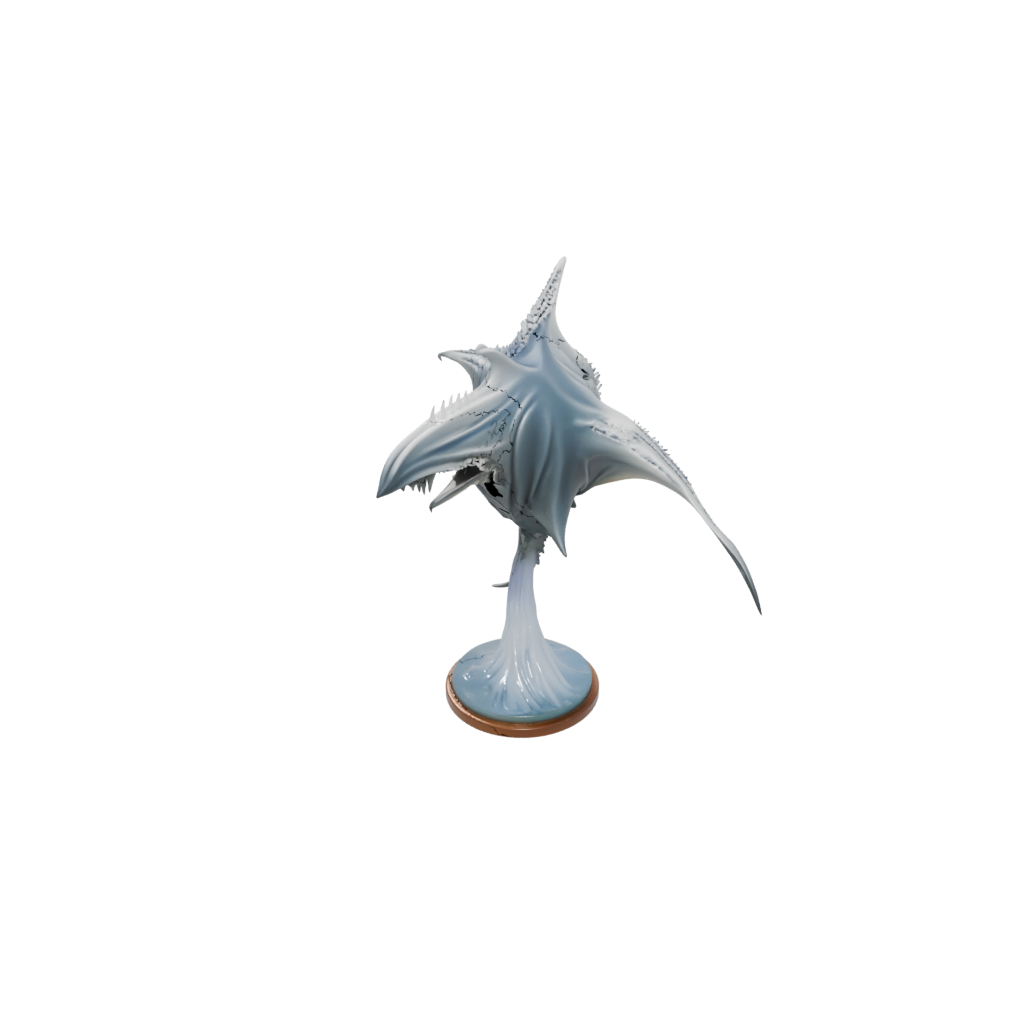Pastel Armored Flexi Manta Ray