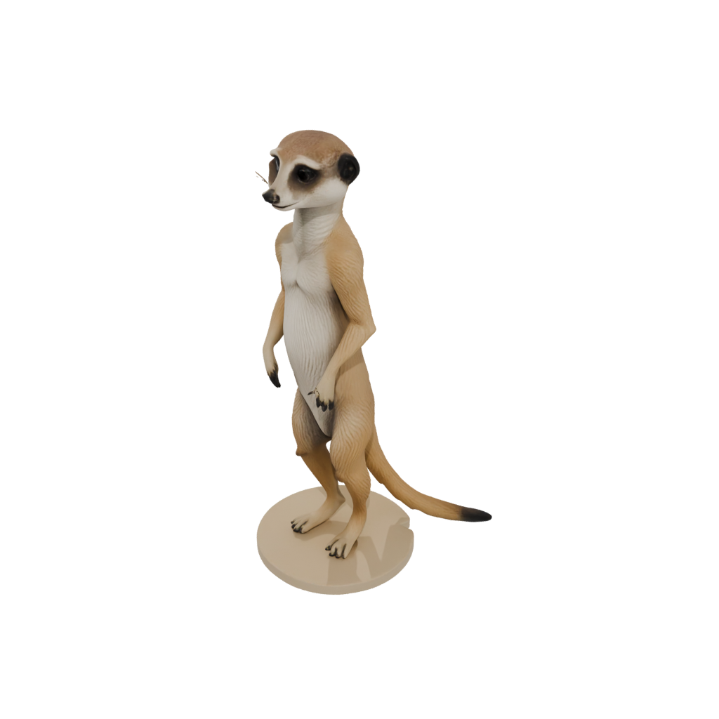 Pastel Armored Flexi Meerkat