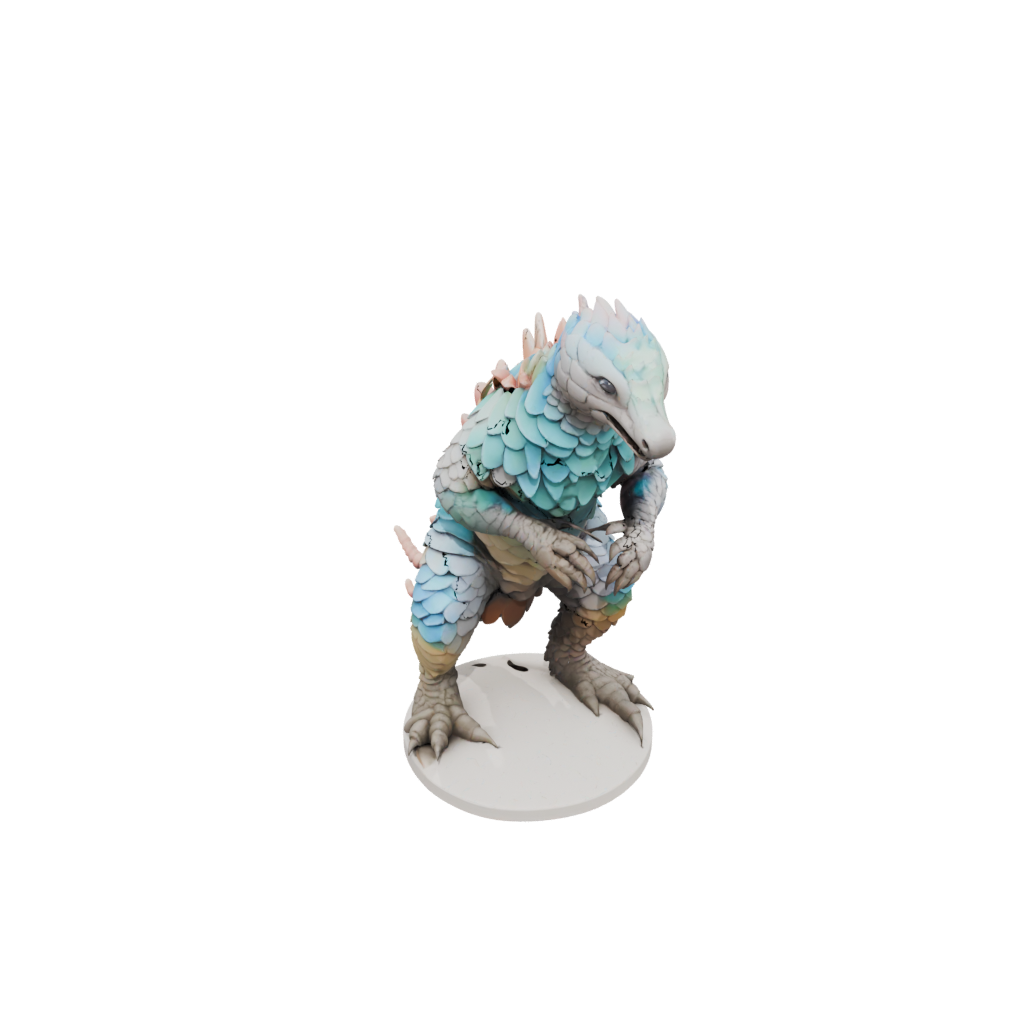 Pastel Armored Flexi Pangolin