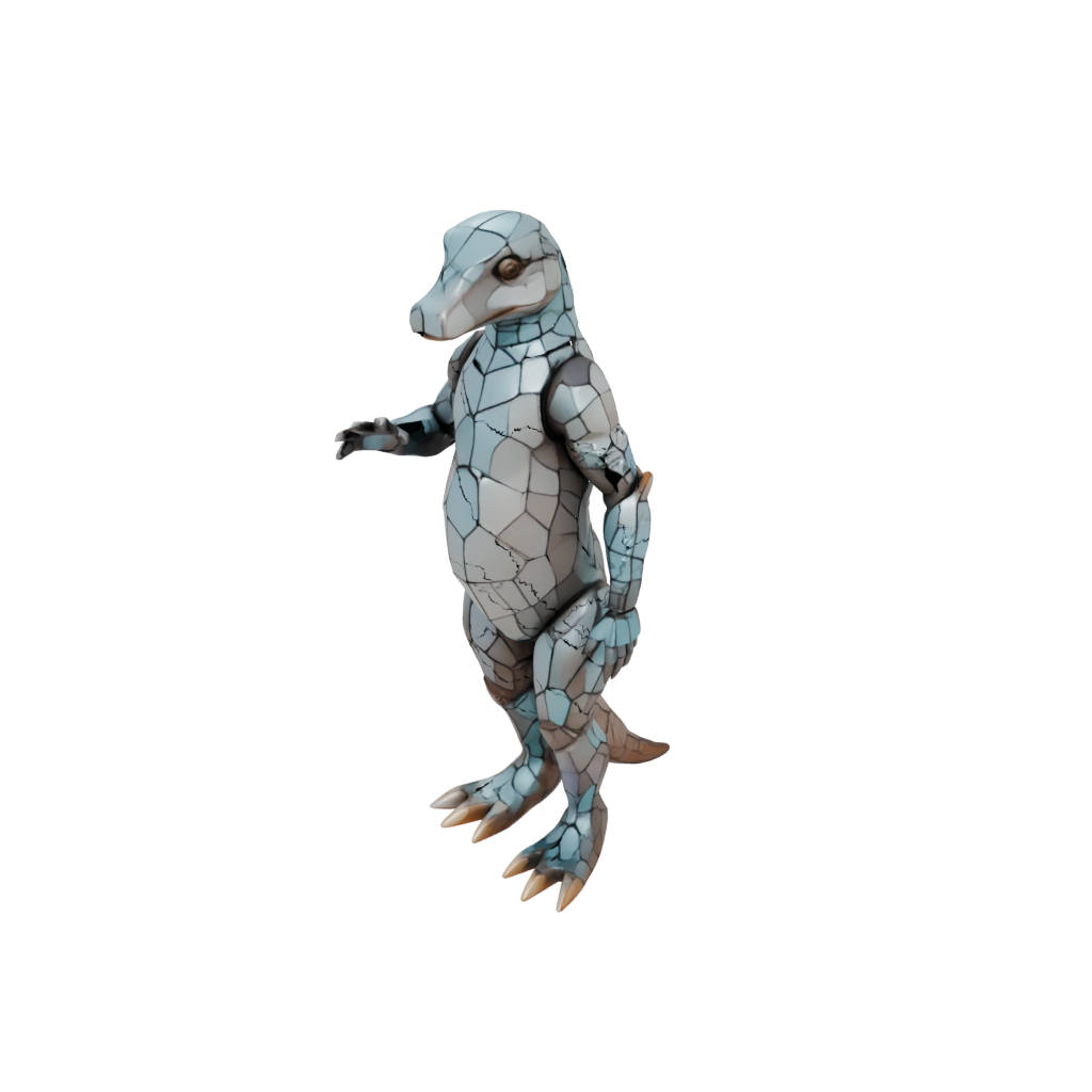 Pastel Armored Flexi Platypus