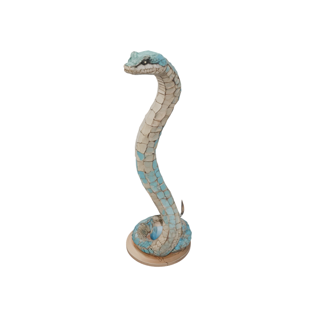 Pastel Armored Flexi Rattlesnake