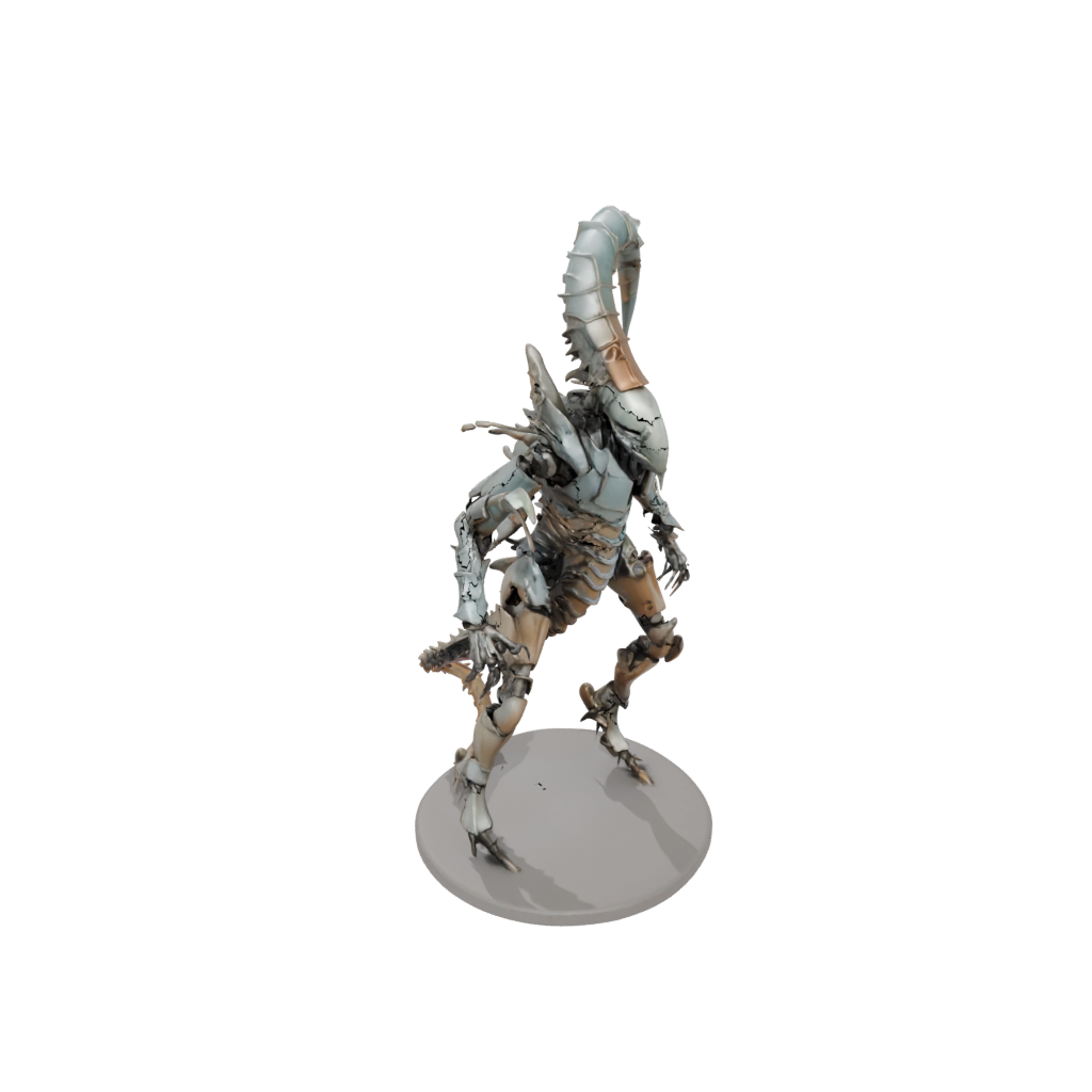 Pastel Armored Flexi Scorpion