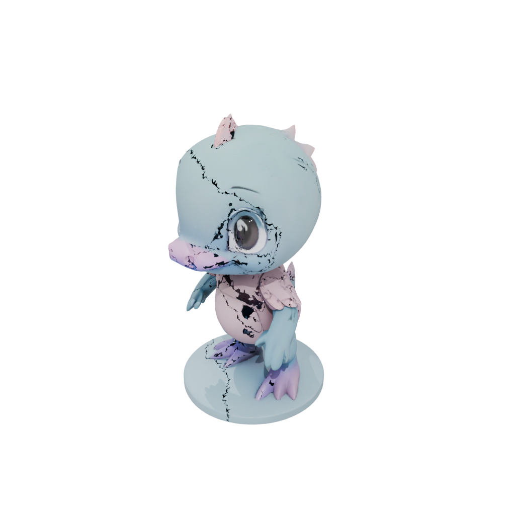 Pastel Chibi Flexi Platypus