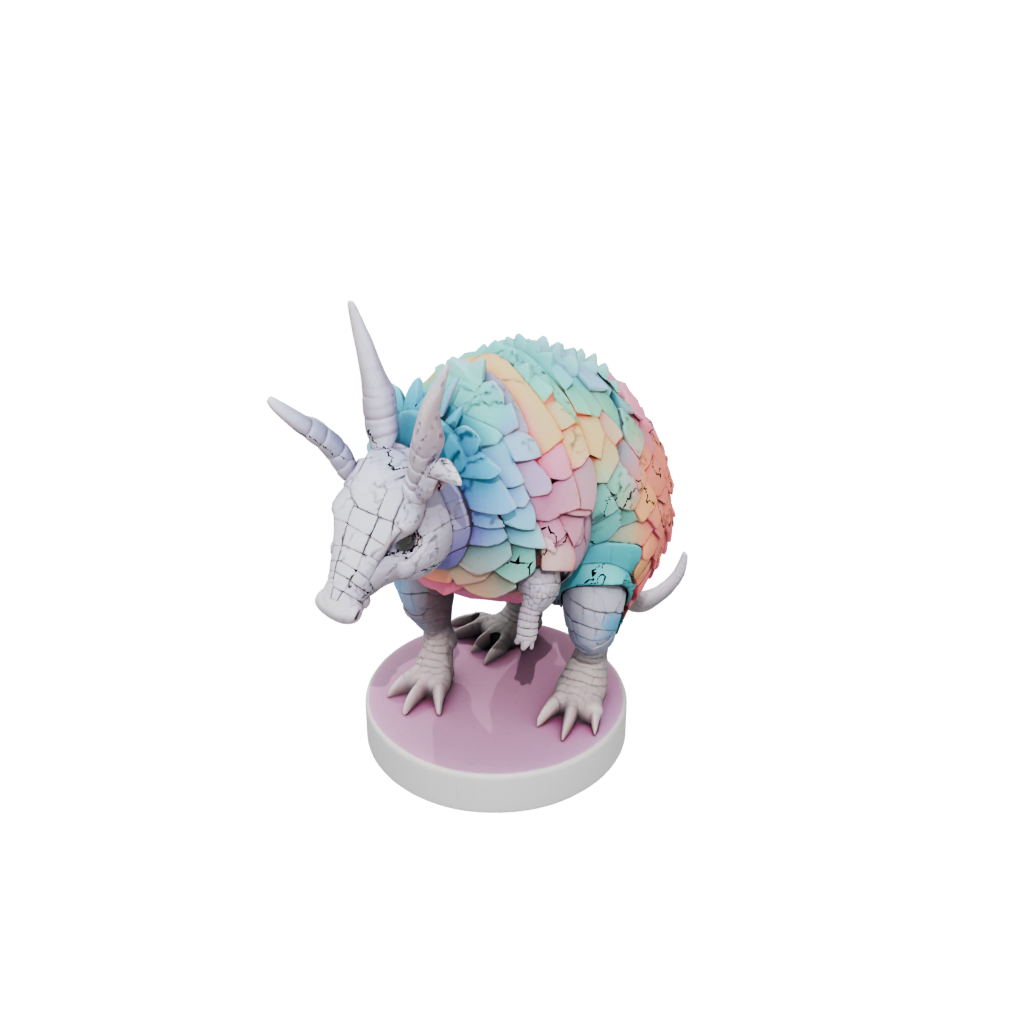 Pastel Flexi Armadillo