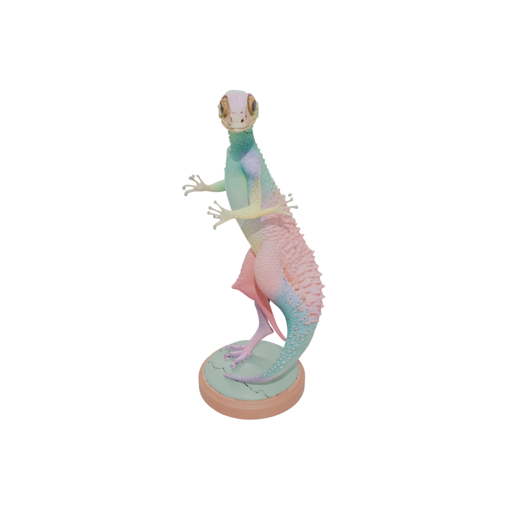 Pastel Flexi Gecko