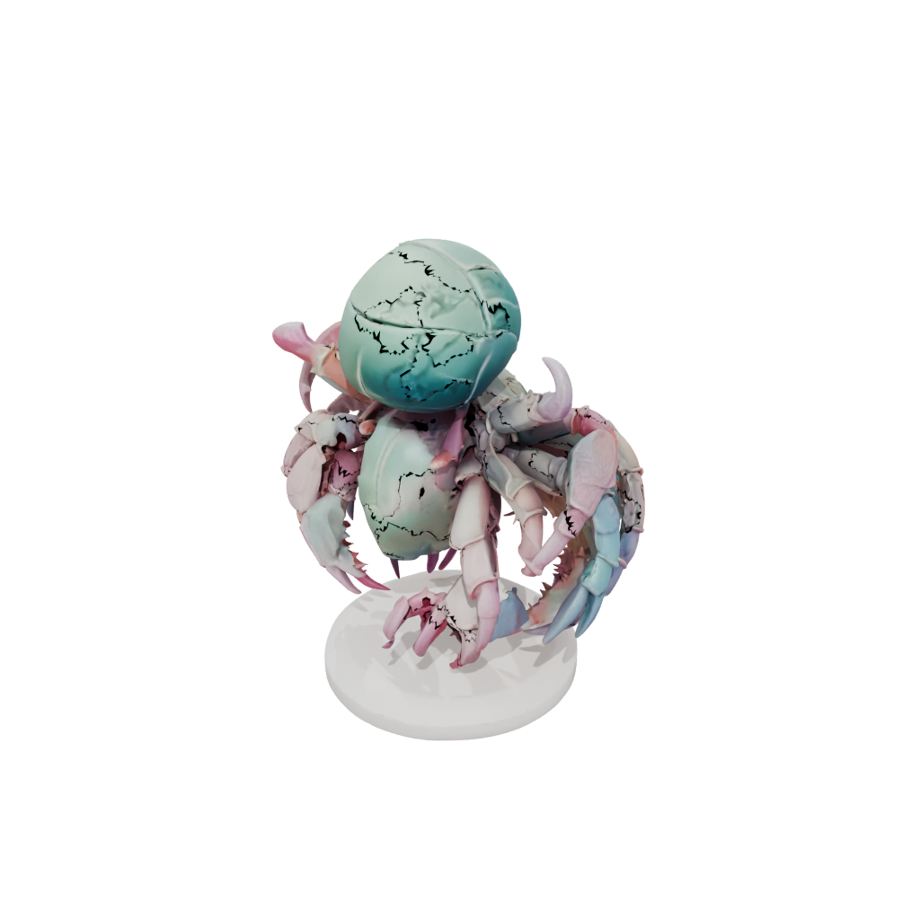 Pastel Flexi Hermit Crab