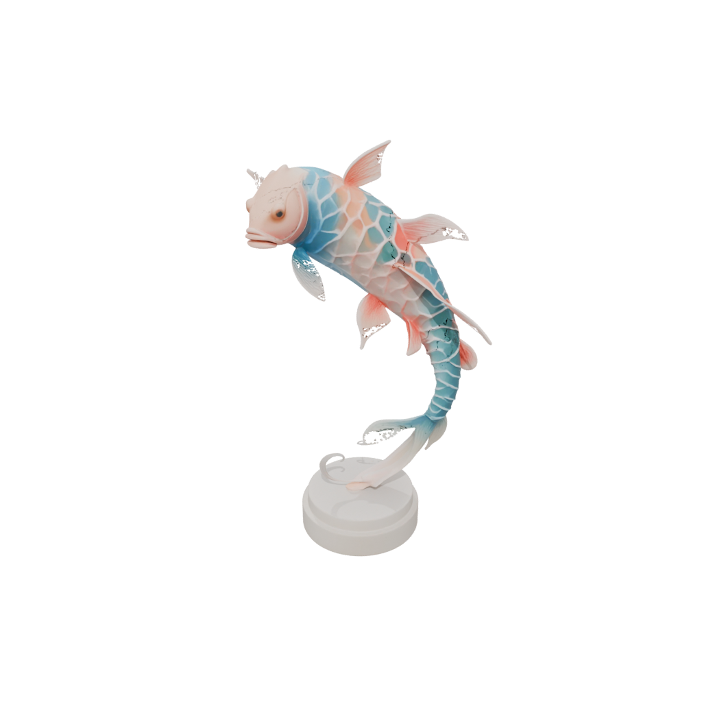 Pastel Flexi Koi Fish