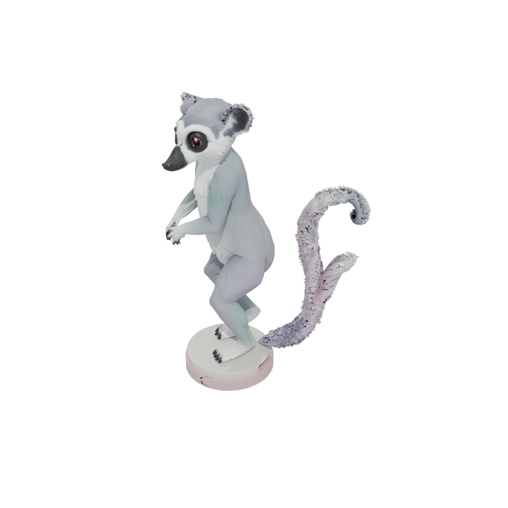 Pastel Flexi Lemur