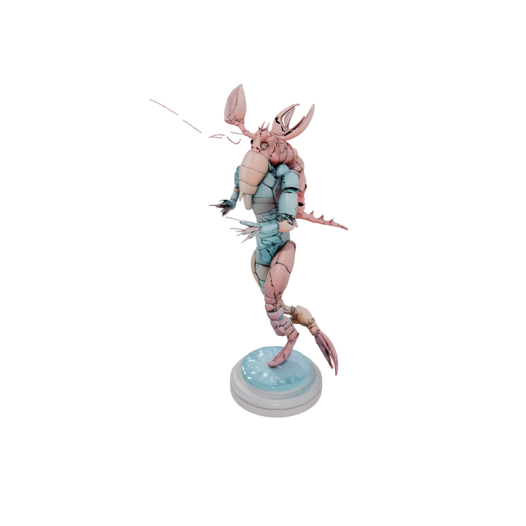 Pastel Flexi Lobster