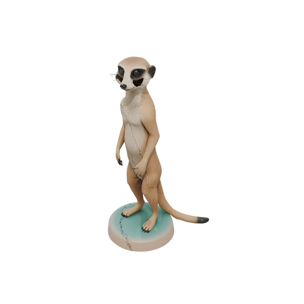Pastel Flexi Meerkat
