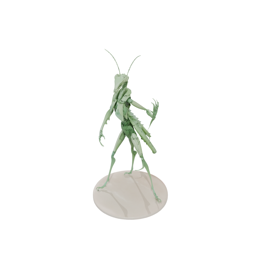 Pastel Flexi Praying Mantis