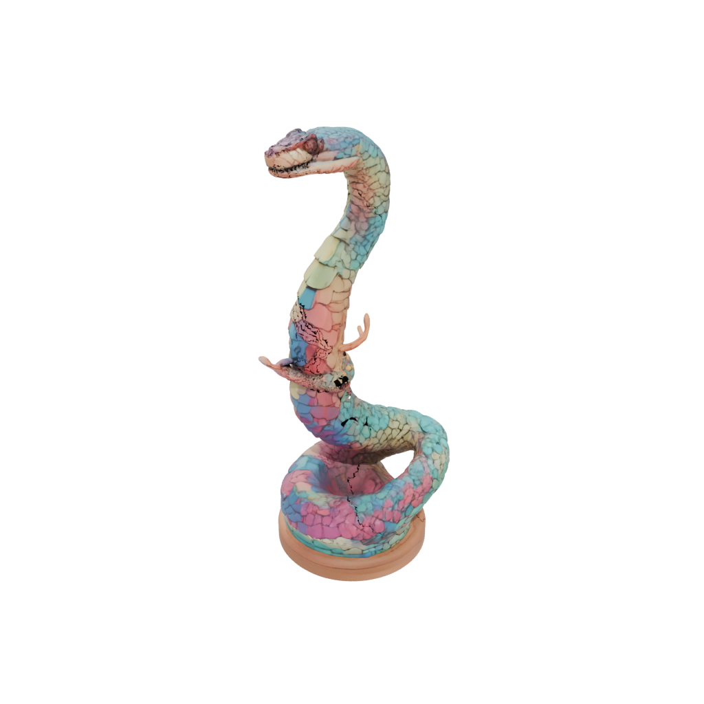 Pastel Flexi Rattlesnake