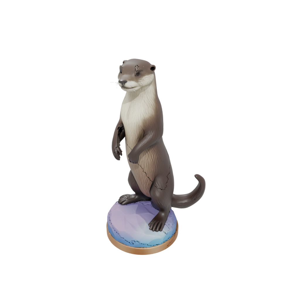 Pastel Flexi River Otter