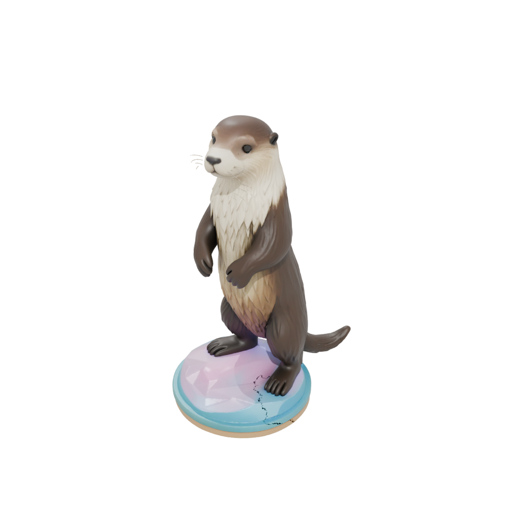 Pastel Flexi Sea Otter