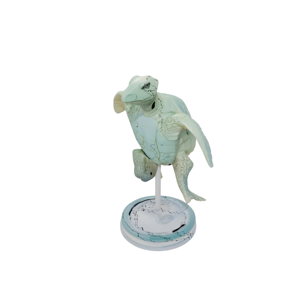Pastel Flexi Sea Turtle