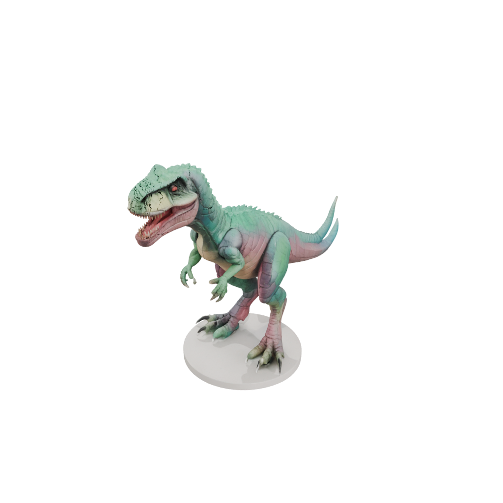 Pastel Flexi Tyrannosaurus Rex
