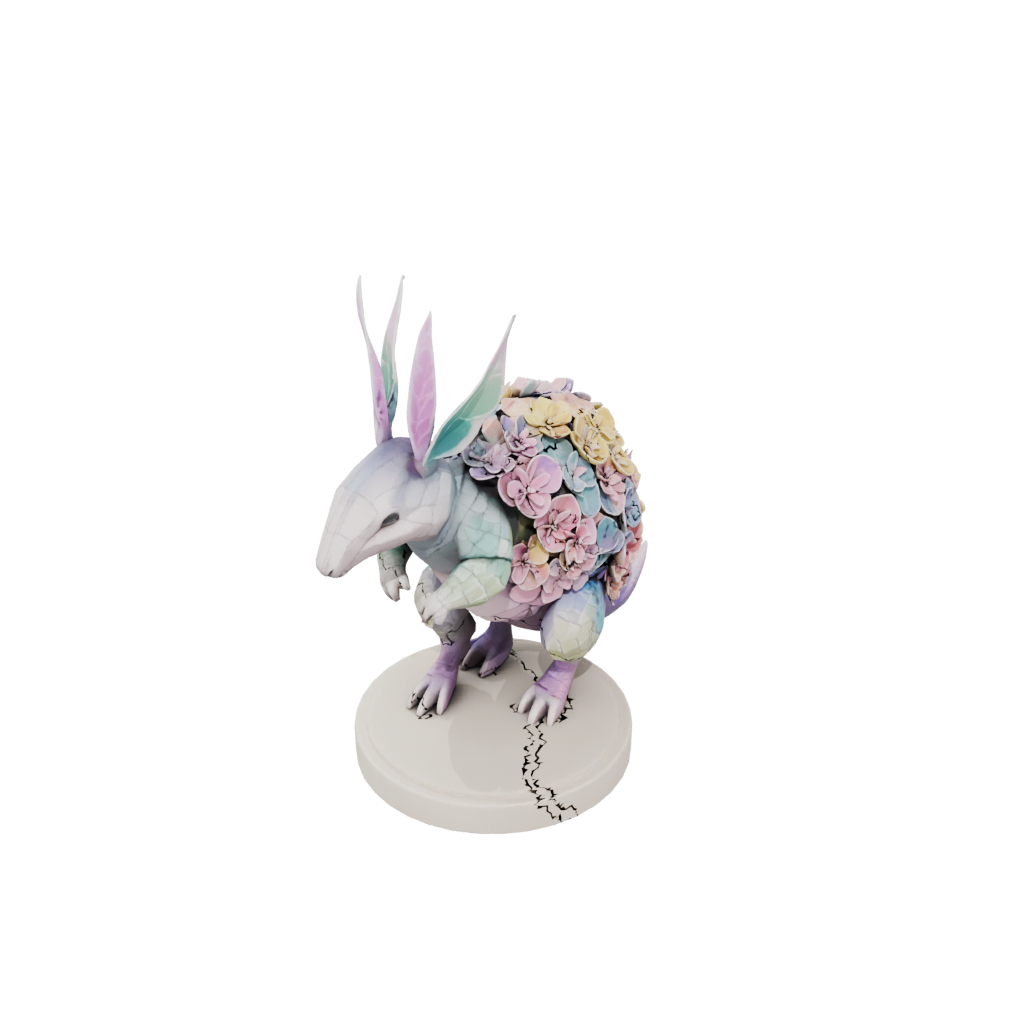 Pastel Floral Flexi Armadillo