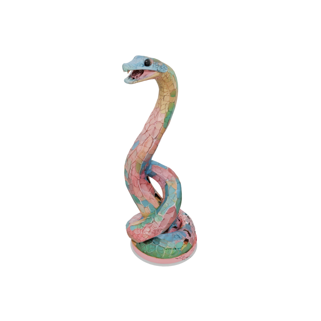 Pastel Floral Flexi King Cobra