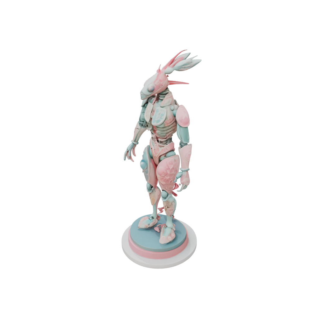 Pastel Floral Flexi Lobster