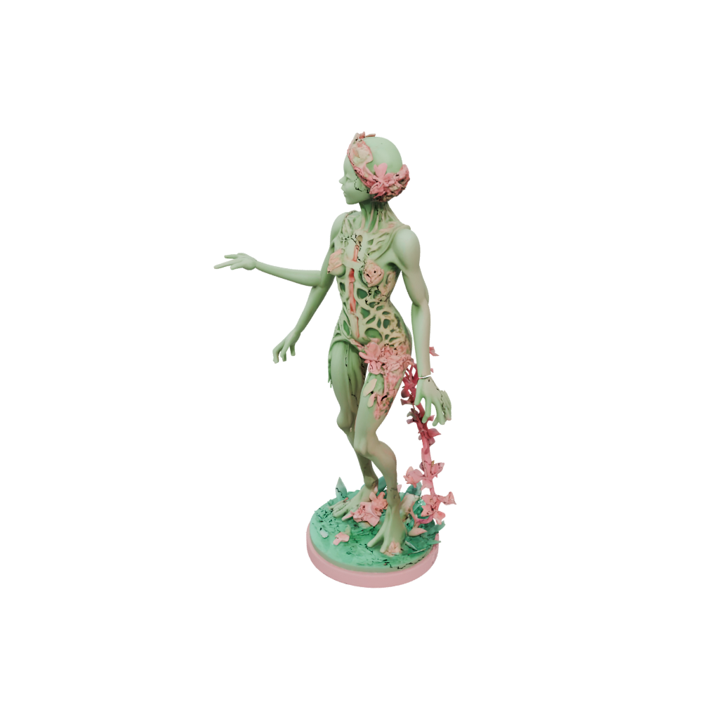 Pastel Floral Flexi Newt