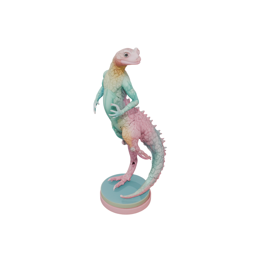 Pastel Floral Flexi Salamander