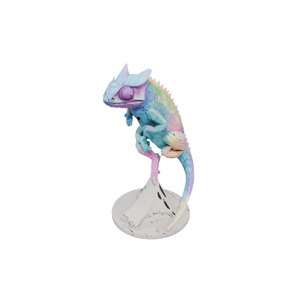 Pastel Geo Flexi Chameleon